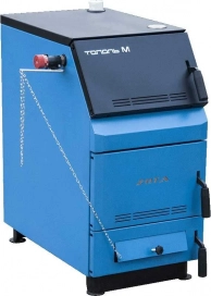 Твердотопливный котел ЗОТА Тополь М-30 с регулятором тяги РТ (опция) 30 кВт / Отапливаемая площадь 300 м2