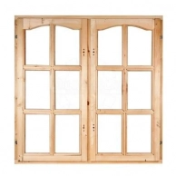 Деревянные окна Оконный блок террасный ОД 12х12